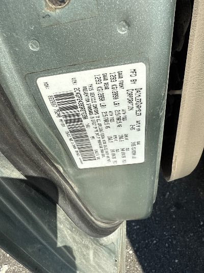 2003 Chrysler Town & Country Location - Chrysler - Row 46 - Stock # H49136