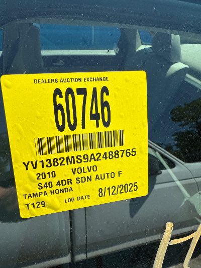 2010 Volvo S40 Location - Imports - Row 28 - Stock # H49053