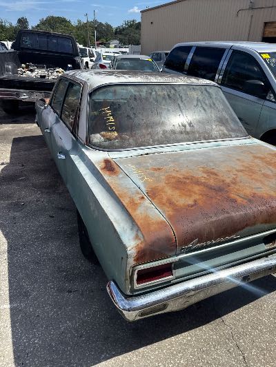 1967 AMC Rambler Location - GM - Row 36 - Stock # H49158