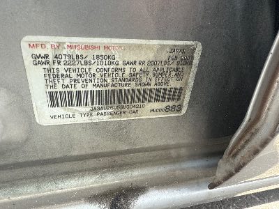 2008 Mitsubishi Lancer Location - Imports - Row 30 - Stock # H49204