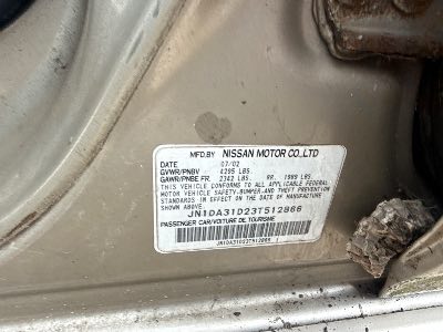 2003 Nissan Maxima Location - Imports - Row 31 - Stock # H49200