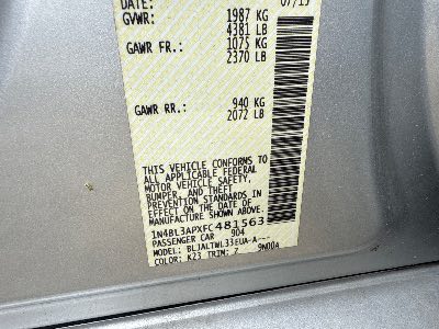 2015 Nissan Altima Location - Imports - Row 42 - Stock # H49214