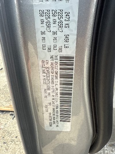 2017 Dodge Journey Location - Chrysler - Row 38 - Stock # H49224