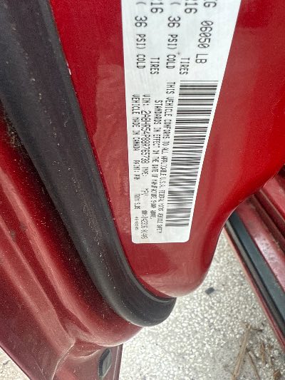 2008 Chrysler Town and Country Location - Chrysler - Row 47 - Stock # H49235