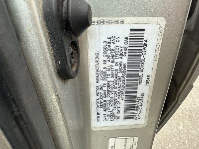 2003 Toyota Camry Location - Imports - Row 43 - Stock # H49229