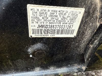 2007 Honda Fit Location - Imports - Row 13 - Stock # H48168