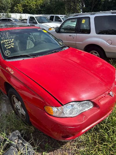 2004 Chevrolet Monte Carlo Location - GM - Row 28 - Stock # H49036
