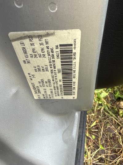 2005 Dodge Ram 1500 Location - Large Trucks & Vans - Row 35 - Stock # H48583