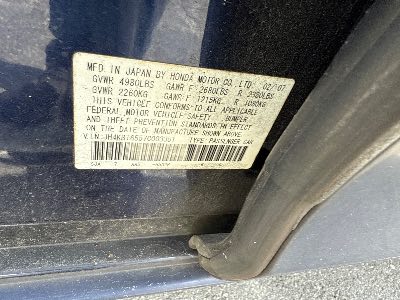 2007 Acura RL Location - Imports - Row 46 - Stock # H49284