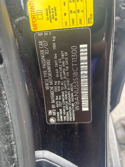 2008 BMW 528i Location - Imports - Row 1 - Stock # H48441