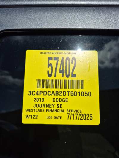 2013 Dodge Journey Location - Chrysler - Row 45 - Stock # H48830