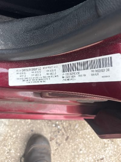 2015 Chrysler 200 Location - Chrysler - Row 38 - Stock # H49037