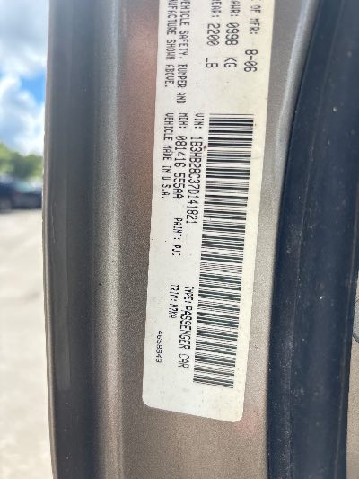 2007 Dodge Caliber Location - Chrysler - Row 39 - Stock # H49511