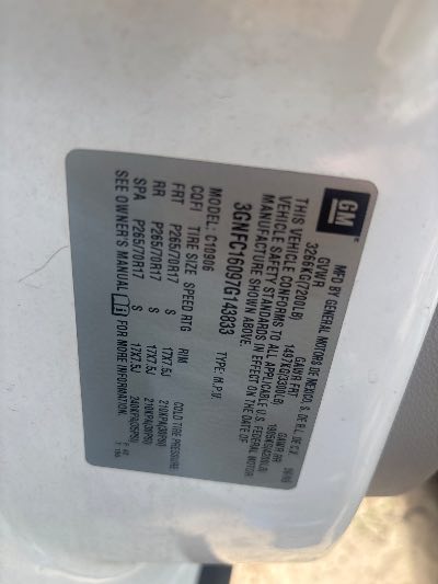 2007 Chevrolet Suburban Location - Large Trucks & Vans - Row 49 - Stock # H48170