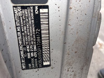 2001 Mercedes-Benz CLK-Class Location - Imports - Row 8 - Stock # H49579