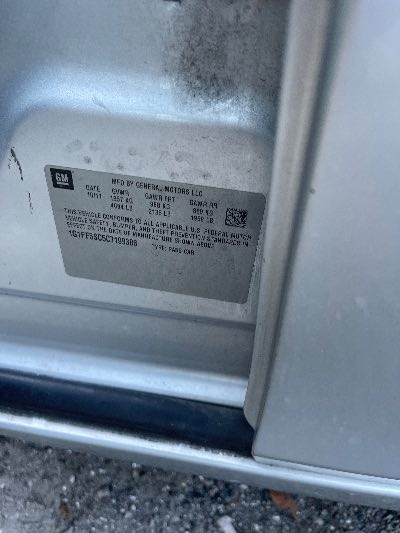 2012 Chevrolet Cruze Location - GM - Row 41 - Stock # H50617