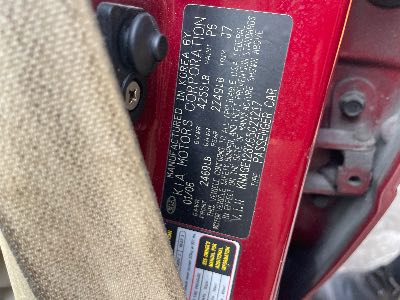 2006 Kia Optima Location - Imports - Row 20 - Stock # H50615