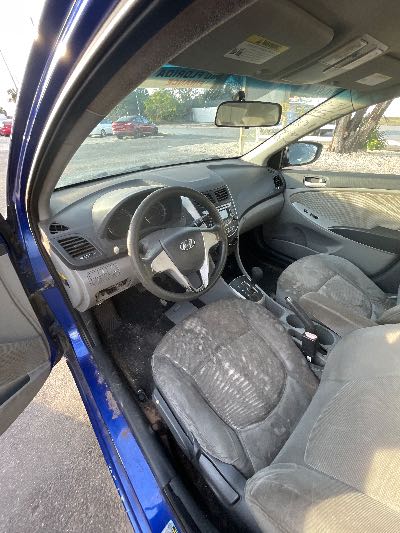 2013 Hyundai Accent Location - Imports - Row 20 - Stock # H50599