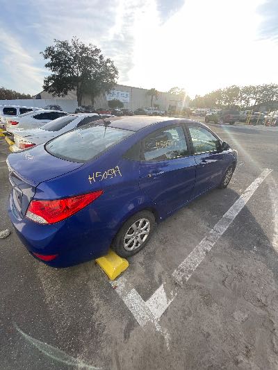 2013 Hyundai Accent Location - Imports - Row 20 - Stock # H50599