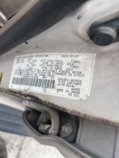 1997 Toyota 4Runner Location - Imports - Row 23 - Stock # H50713