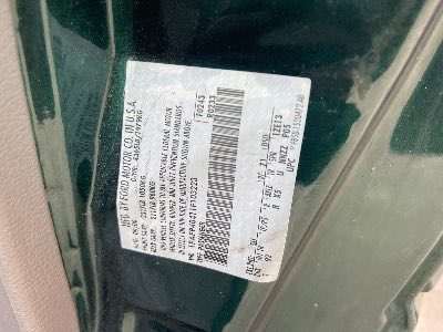 2001 Ford Mustang Location - Ford - Row 33 - Stock # H50737