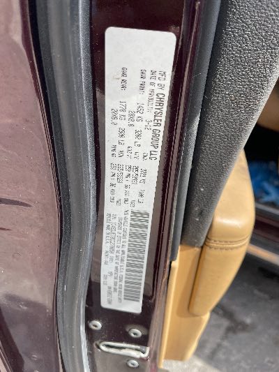 2012 Dodge Durango Location - Chrysler - Row 41 - Stock # H50674