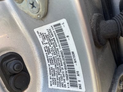 2006 Honda Civic Location - Imports - Row 24 - Stock # H50800