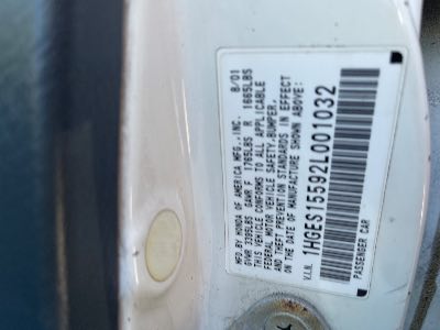 2002 Honda Civic Location - Imports - Row 25 - Stock # H50808