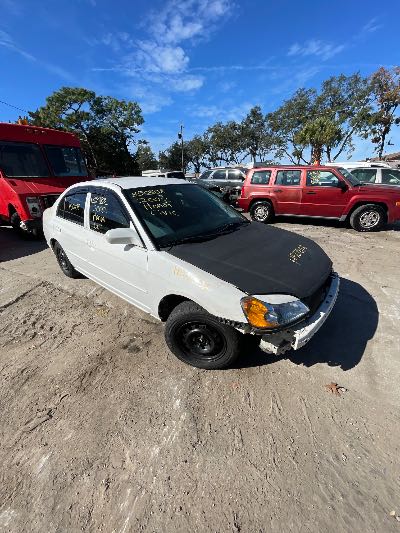 2002 Honda Civic Location - Imports - Row 25 - Stock # H50808