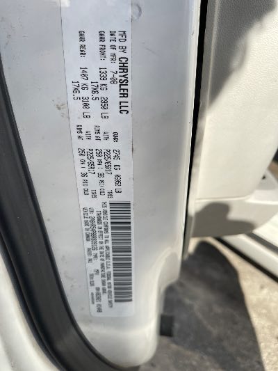 2008 Chrysler Town & Country Location - Chrysler - Row 38 - Stock # H50830