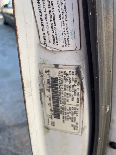 1995 Ford Econoline Location - Large Trucks & Vans - Row 25 - Stock # H50825