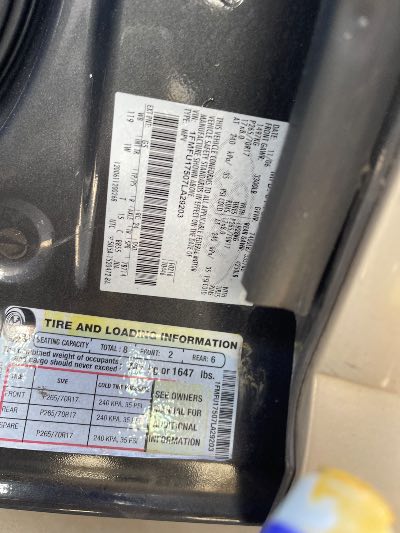 2007 Ford Expedition Location - Large Trucks & Vans - Row 26 - Stock # H50971