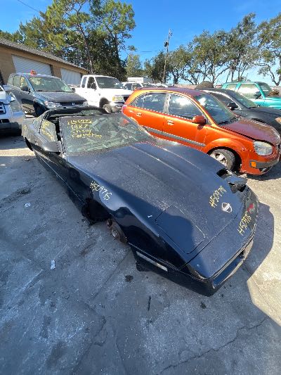 1987 Chevrolet Corvette Location - GM - Row 27 - Stock # H50976