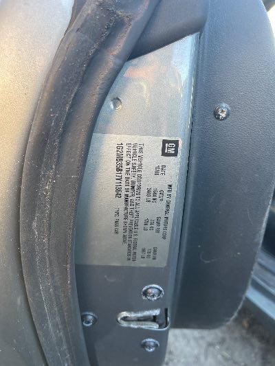 2007 Pontiac Solstice Location - GM - Row 27 - Stock # H51016