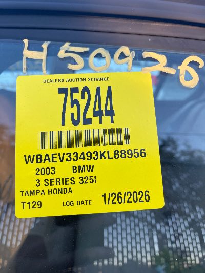 2003 BMW 3-Series Location - Imports - Row 2 - Stock # H50926
