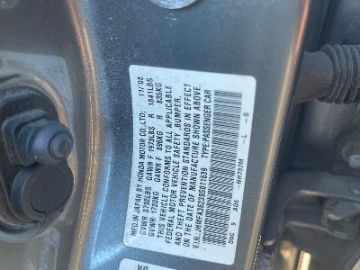 2009 Honda Civic Hybrid Location - Imports - Row 3 - Stock # H51038