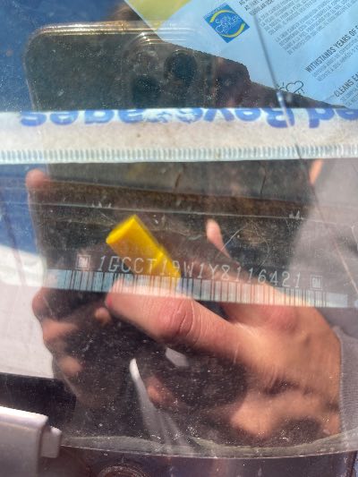 2000 Chevrolet S10 Pickup Location - GM - Row 29 - Stock # H51042