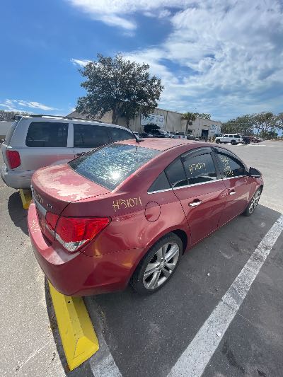 2013 Chevrolet Cruze Location - GM - Row 29 - Stock # H51071