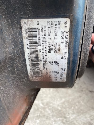 1999 Jeep Cherokee Location - Chrysler - Row 45 - Stock # H51096