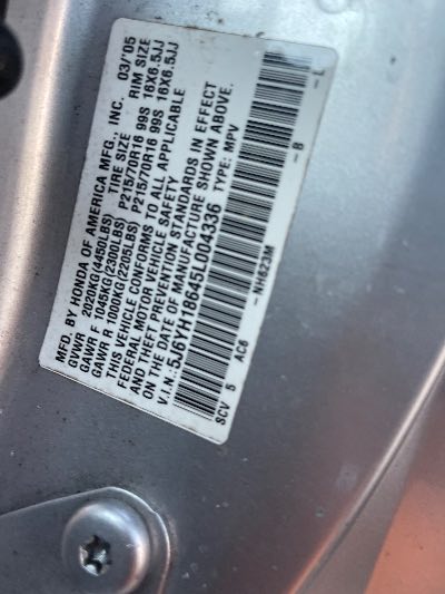 2005 Honda Element Location - Imports - Row 7 - Stock # H51113