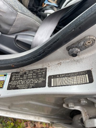 2005 Hyundai Elantra Location - Imports - Row 7 - Stock # H51137