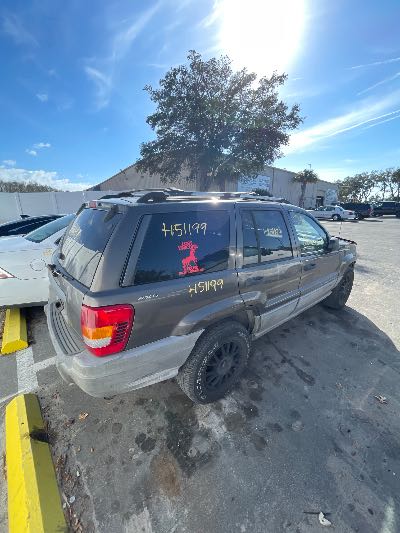 2000 Jeep Grand Cherokee Location - Chrysler - Row 38 - Stock # H51199