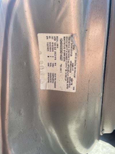 1999 Oldsmobile Silhouette Location - GM - Row 32 - Stock # H51216