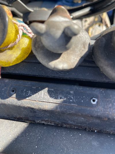 1994 Jeep Wrangler Location - Chrysler - Row 39 - Stock # H51415