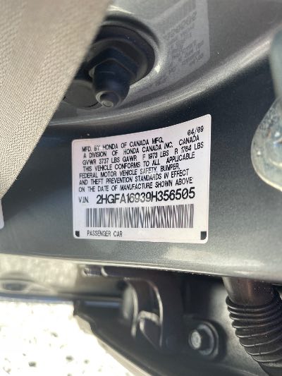 2009 Honda Civic Location - Imports - Row 23 - Stock # H51423