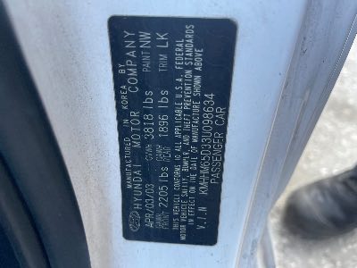 2003 Hyundai Tiburon Location - Imports - Row 23 - Stock # H51494