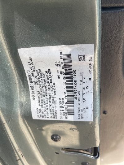 2005 Ford Focus Location - Ford - Row 30 - Stock # H51574