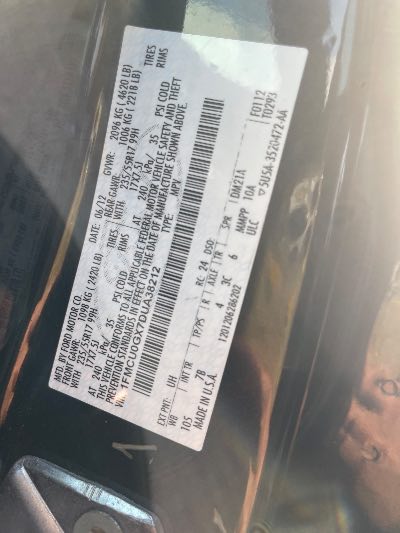 2013 Ford Escape Location - Ford - Row 32 - Stock # H51573