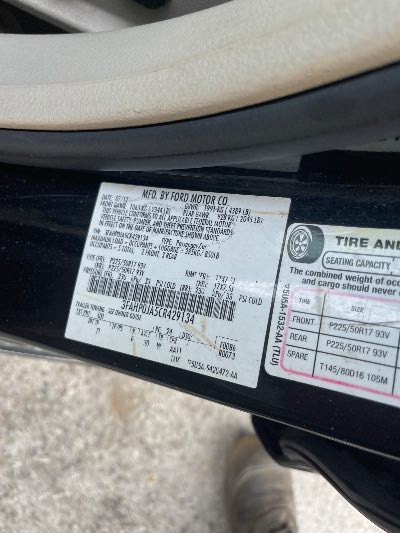 2012 Ford Fusion Location - Ford - Row 30 - Stock # H51575