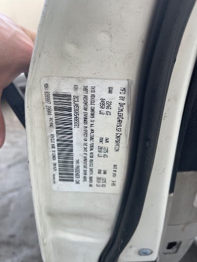 2005 Chrysler 300 Location - Chrysler - Row 41 - Stock # H51645